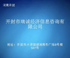 開封市瑞誠(chéng)經(jīng)濟(jì)信息咨詢 專業(yè)商務(wù)信息咨詢的領(lǐng)航者